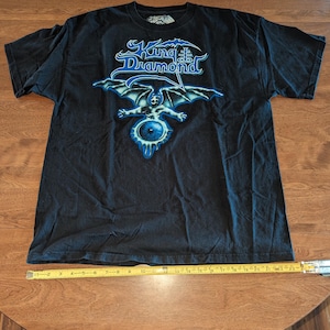 Pre owned King Diamond Concert T-Shirt Heavy Metal Rock