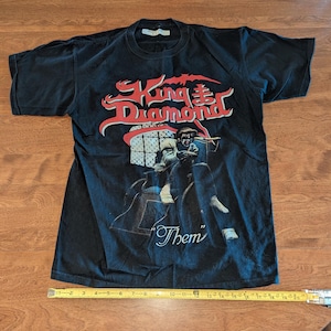 Pre owned King Diamond Concert Shirt Size XL