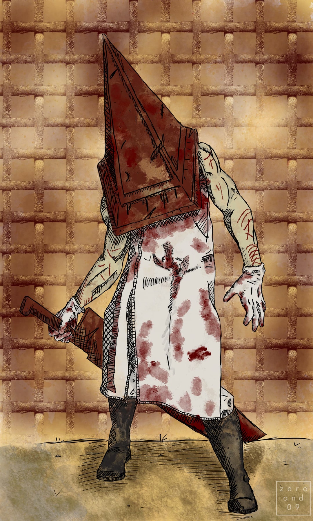 My Take on Silent Hill's Pyramid Head – A Dark Art – Poetic Dustbin