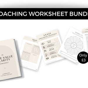 Coaching worksheet template Bundle, worksheet bundle, coaching Template Bundle, business Templates, course templates, coaching business
