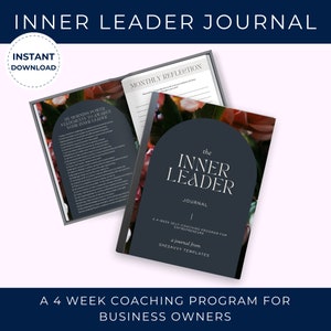 Success Planner | Career Readiness | Leadership Mindset Workbook | Home Decor | Edit In Canva | Leadership Mindset Worksheets
