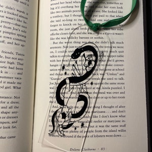 Acrylic Snake Bookmark