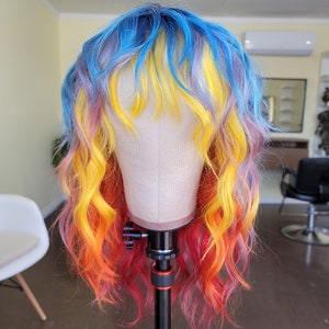 The "Sunset" Professionally Coloured Human Hair Wig