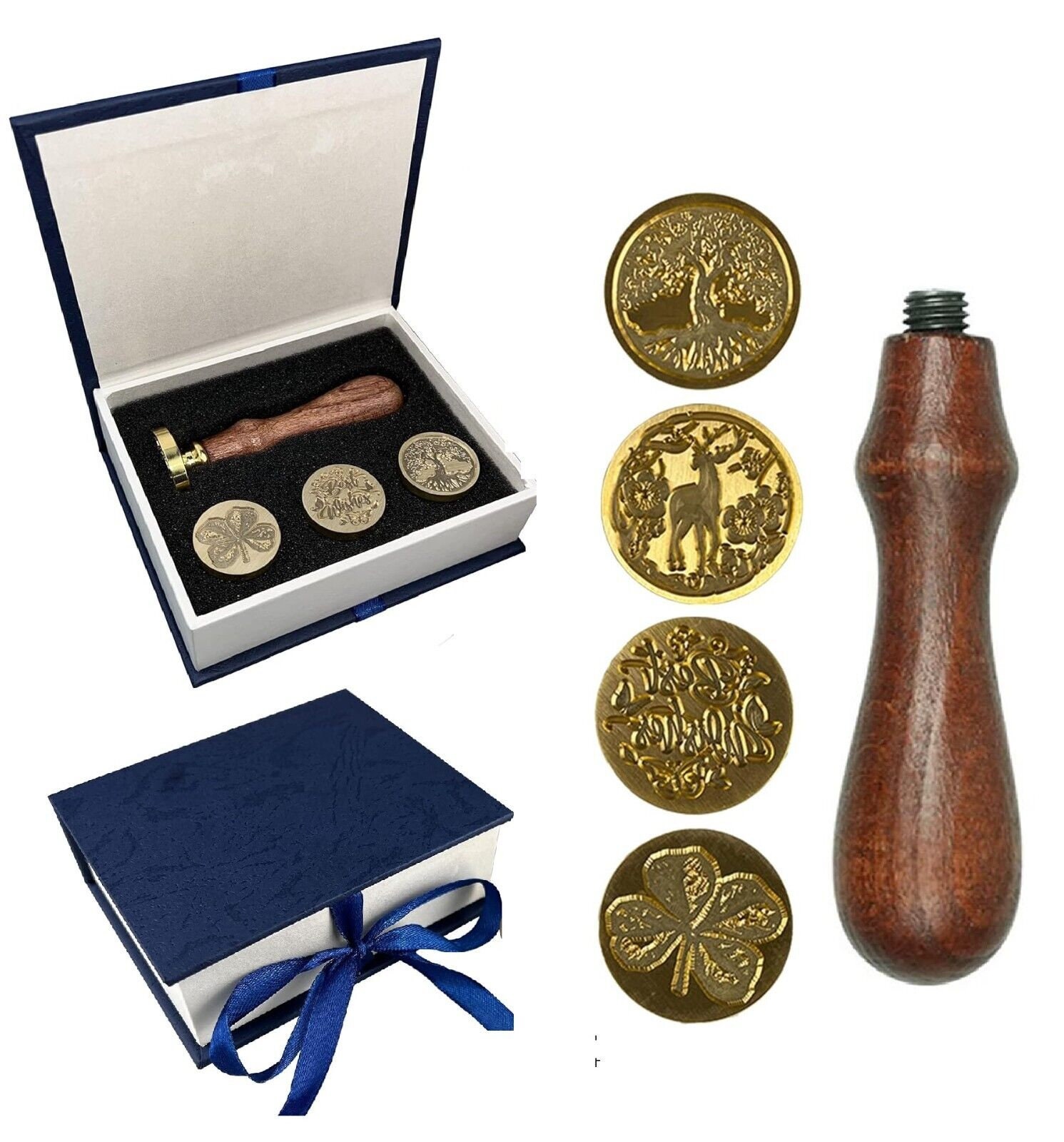 Starry Sky Wax Seal Stamp Set, Luxury Wax Seal Gift Set, DIY Letters and  Cards 