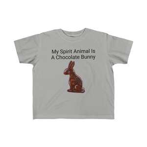 My Spirit Animal Is A Chocolate Bunny Child’s Fine Jersey Tee
