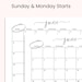 May include: A black and white printable calendar for June with Sunday and Monday starting the week. The calendar has two sections, the first section is for the first week of June and the second section is for the last three weeks of June. The first section has the days of the week labeled Sunday, Monday, Tuesday, Wednesday, Thursday, Friday, and Saturday. The second section has the days of the week labeled Monday, Tuesday, Wednesday, Thursday, Friday, and Saturday. The calendar has the numbers 2 through 7 in the first section and the numbers 20 through 30 in the second section.