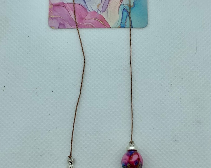 Book mark with charm