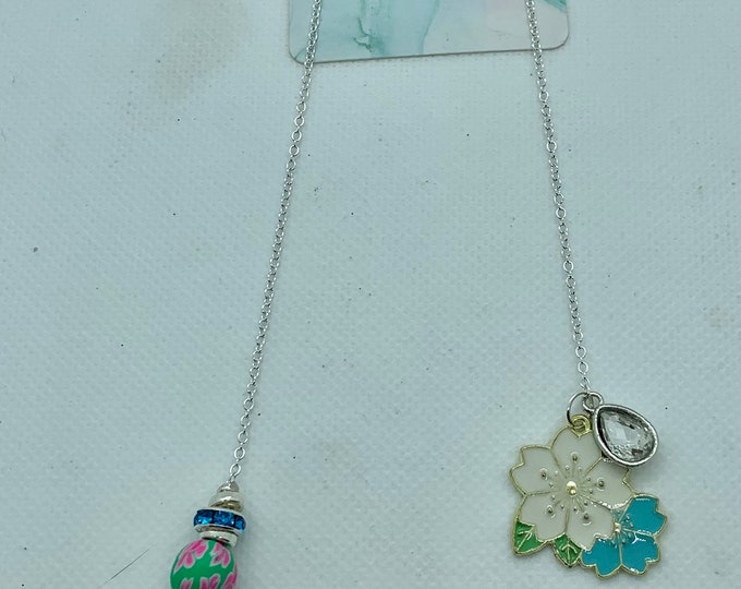 Book mark with charm