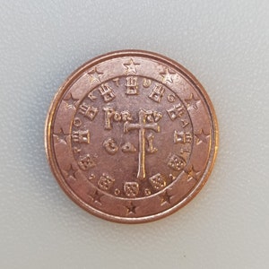 5 cents Portugal 2002. Rare currency
