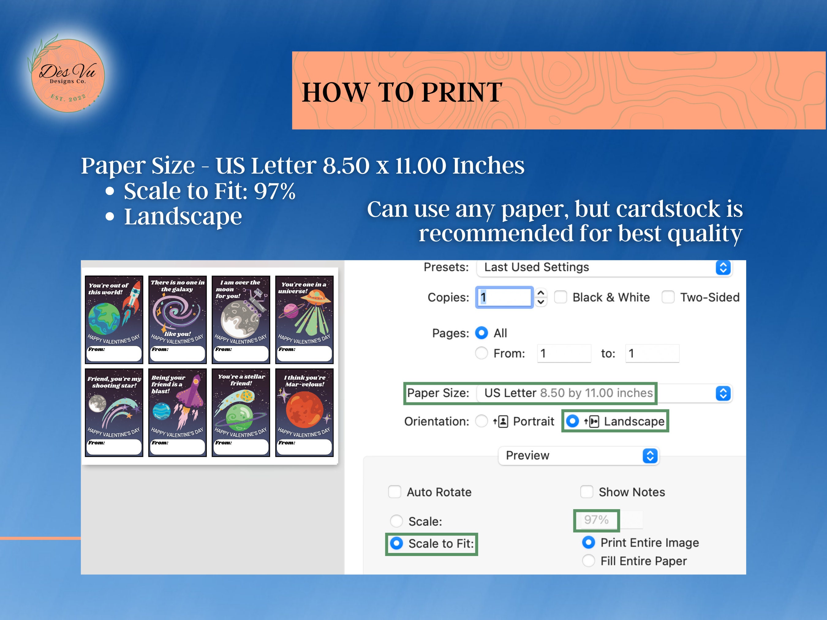 Outer Space Valentines, Printable Valentine Cards for Kids, Planets ...