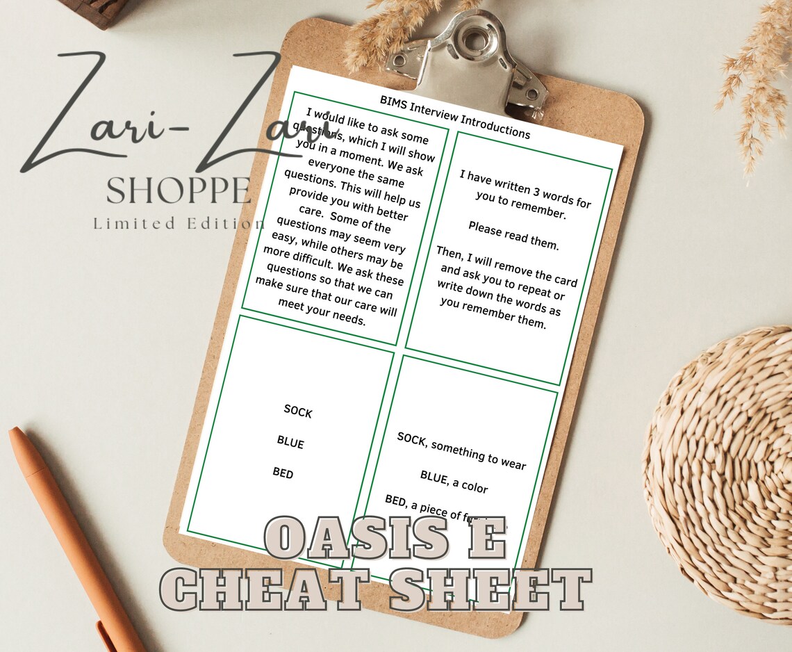 OASIS E Cheat Sheet With High Risk Medications and Written Etsy OASIS E Cheat Sheet With High Risk Medications and Written Etsy