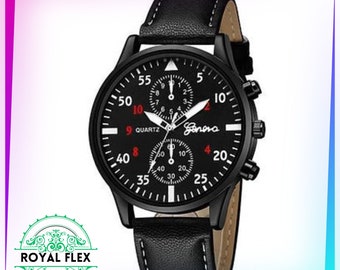Herren Luxus Schwarz Sportuhren Stil Uhren Kostenloser Versand weltweit