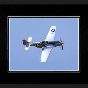 P-51 Mustang WWII US Air Force Photo/Print