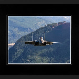 McDonnell Douglas F-15 Strike Eagle USAF United States Air Force Aerial Photo/Print