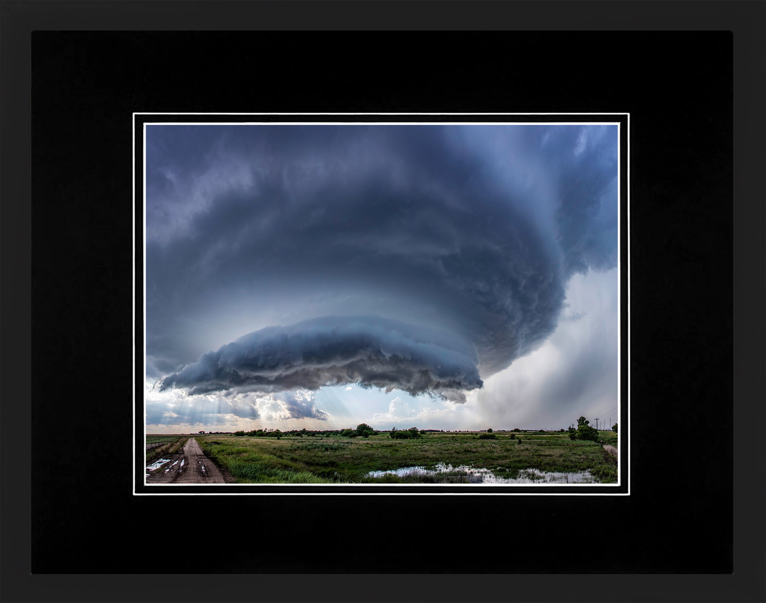 Kansas Supercell Storm Mesocyclone Storm Weather Sky Landscape Scenic ...