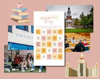 College Tour Bingo