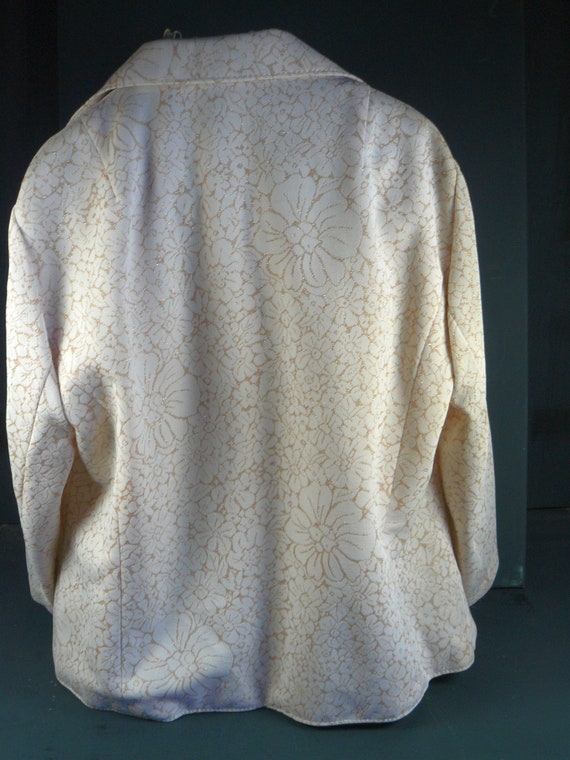 vintage summer costume blazer + dress size 46 sho… - image 5