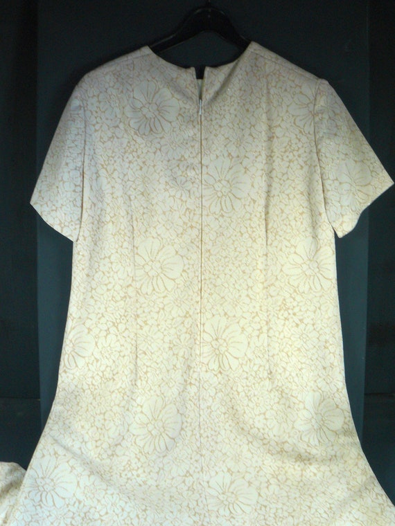 vintage summer costume blazer + dress size 46 sho… - image 3