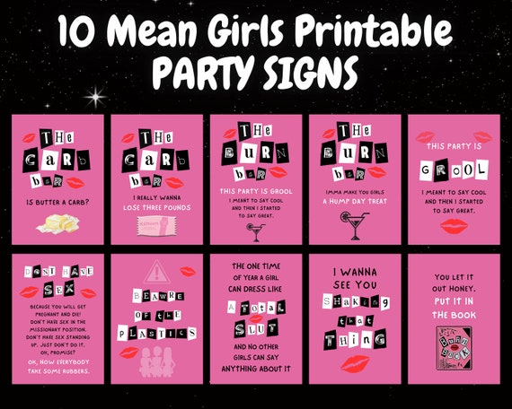 Mean Girls Party Ideas 