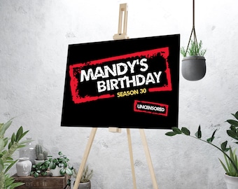 Jersey Shore Birthday Party Welcome Sign | Jersey Shore Theme Decoration | Jersey Shore Printable | Jersey Shore Banners | Instant Download