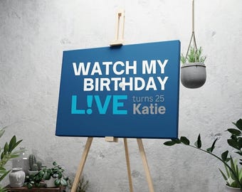 WWHL Party Welcome Sign | Watch What Happens Live Theme Decoration | WWHL Printable | WWHL Banner | Birthday Flyer Bundle | Instant Download