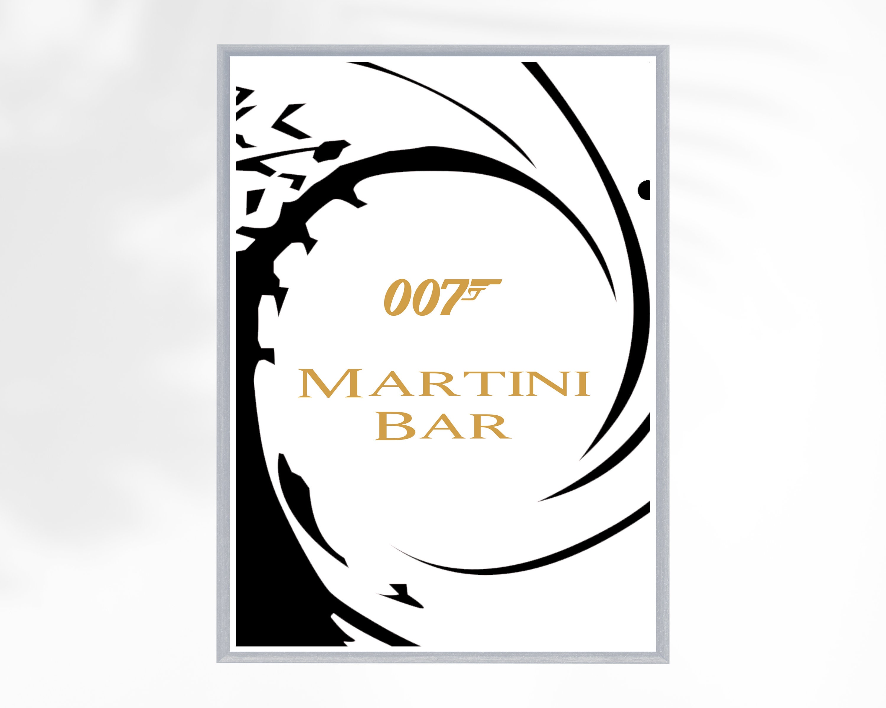 007 Party Posters Bundle X 5 James Bond Printable Party - Etsy