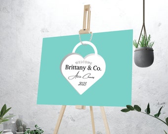 Bride and Co Party Welcome Sign | Bride and Co Theme Printable | Bridal Shower Decorations | Bridal Shower Sign |Bride and Co Welcome Banner