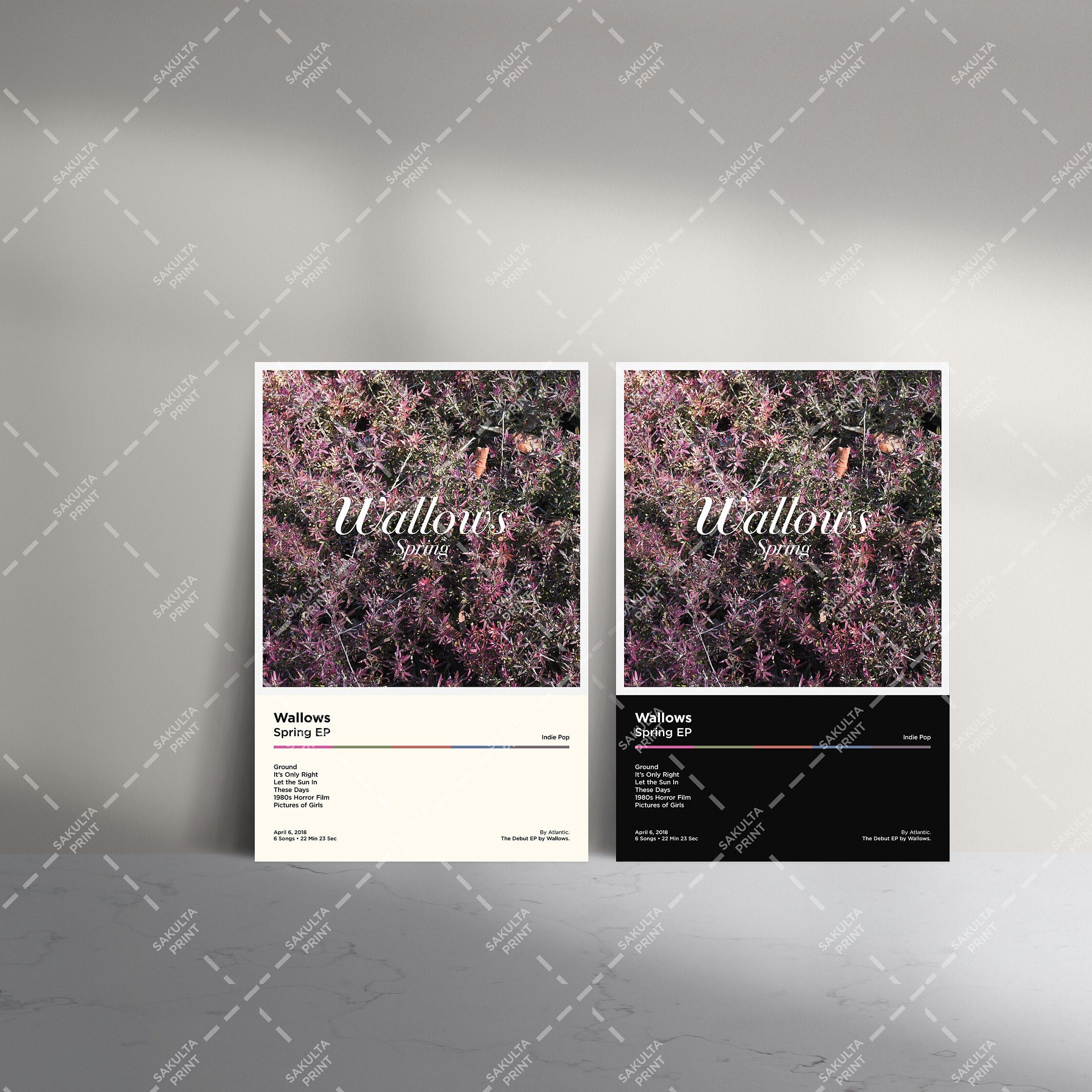 Wallows 3 Set Album Poster / Wallows Posters / Album Cover Poster