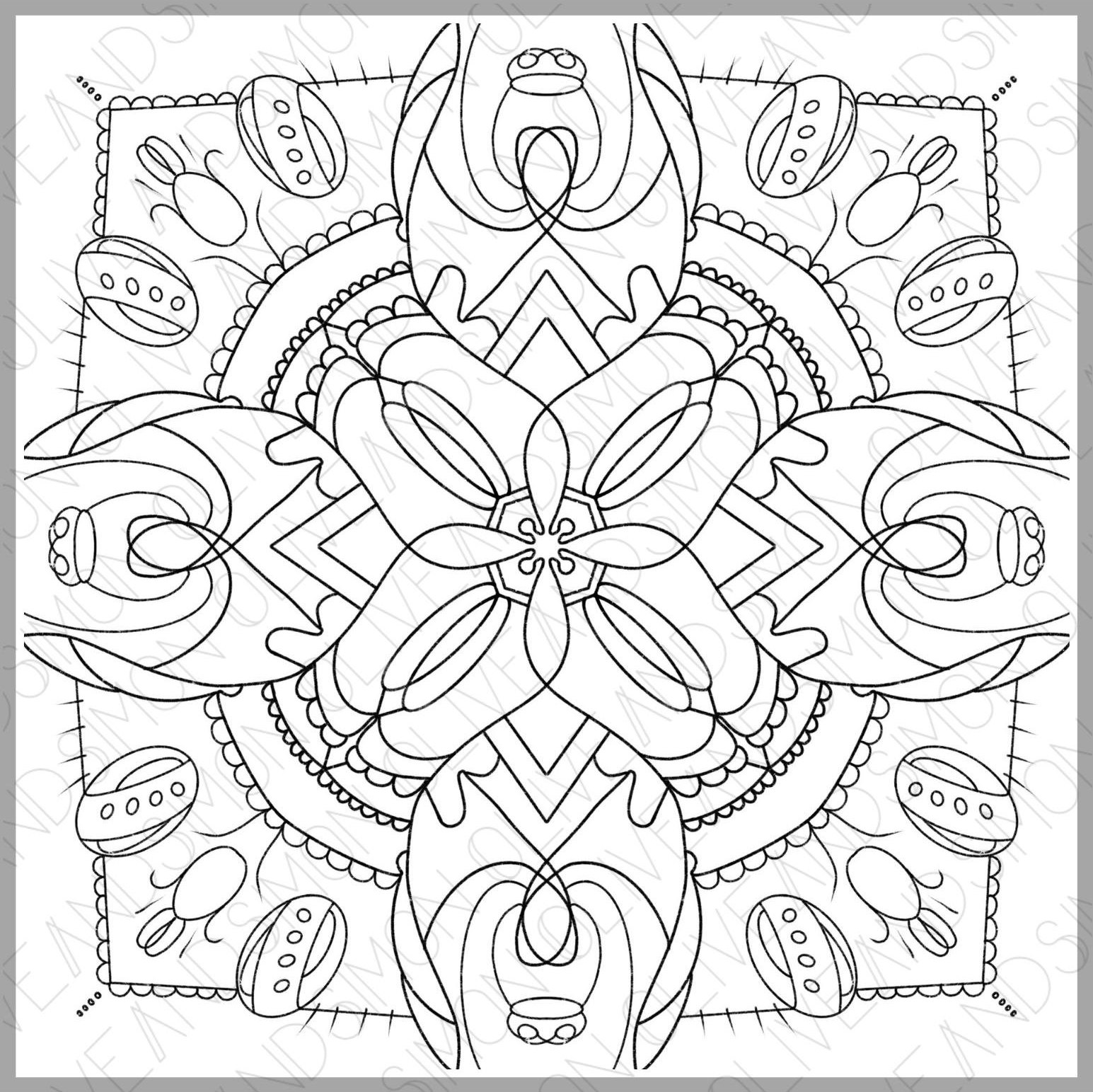 10-printable-coloring-pages-for-adults-symmetry-art-coloring-sheets