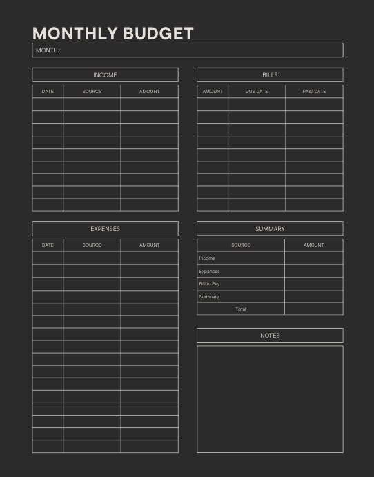Monthly Budget Template Etsy Canada monthly-budget-template-etsy-canada