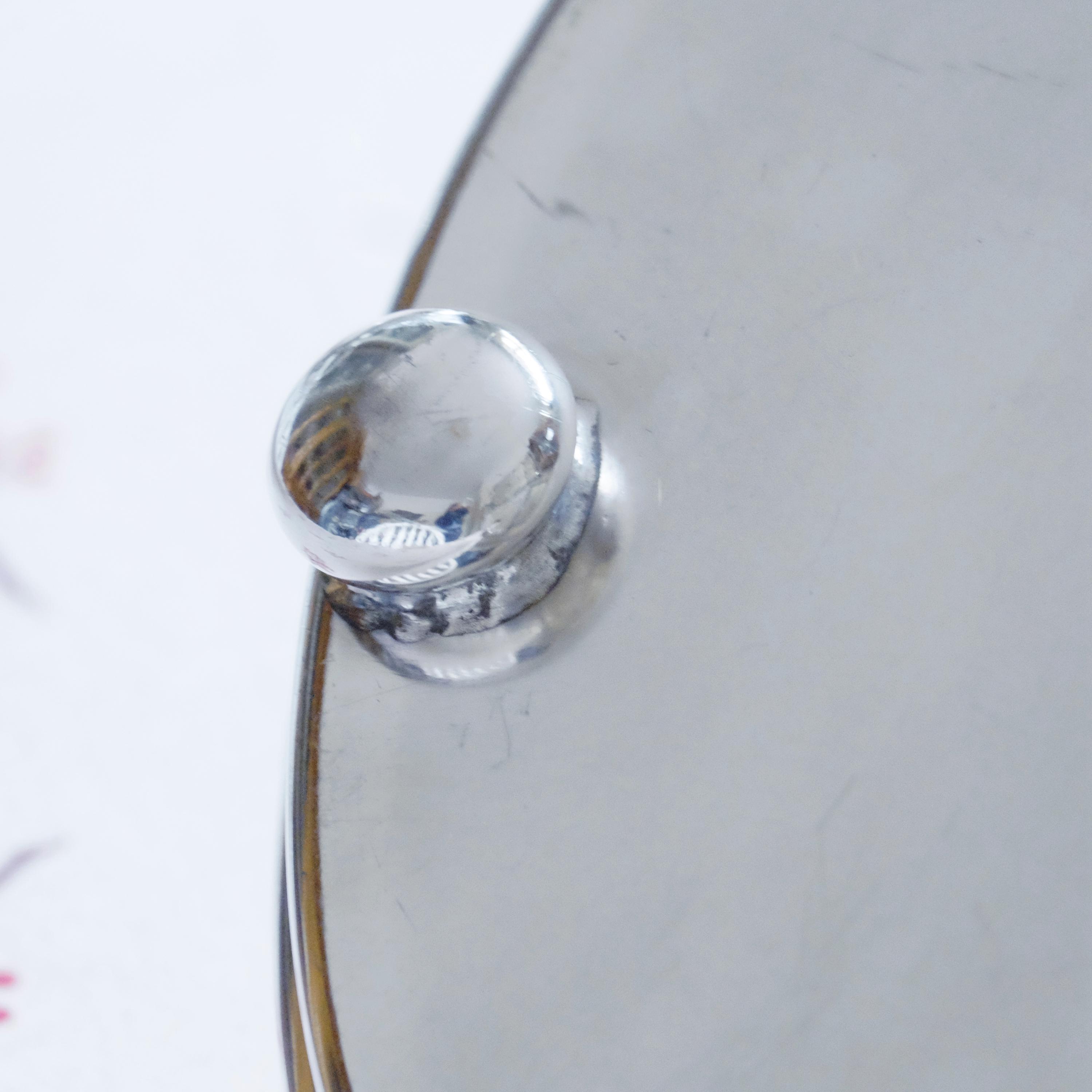 アンティークのマッピン＆ウェッブ製シルバープレートケーキスタンド