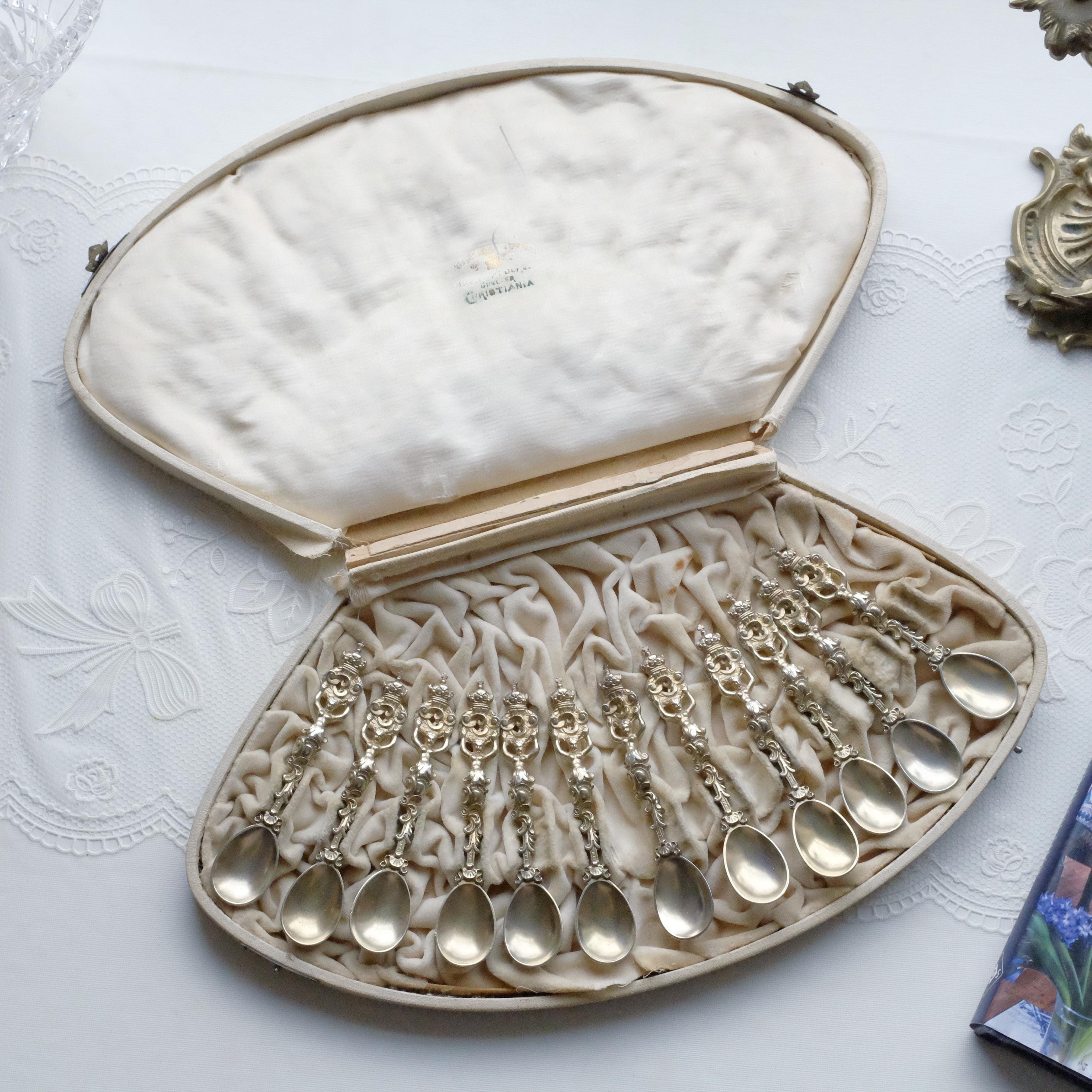 Norwegian Silver Teaspoons - Etsy