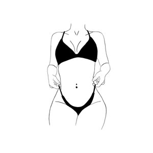 Custom Portrait Digital Minimalist Stylized Line Art Digital Prints 11x14