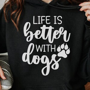 Dog Mom Sweatshirt Funny Sweater Dog Lover Gift Dog Mama Dog Lover Gift Pet Custom Dog Hoodie Dog Lover Pet Lover Fur Baby Hooded Sweatshirt
