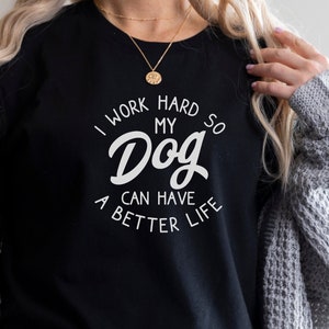 Dog Mom Shirt Funny Dog Lover TShirt Dog Mama T-Shirt Dog Lover Gift Custom Dog Tee Dog Lover Pet Lover Fur Baby