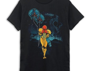 Metroid Samus Aran Art T-Shirt, Men's Women's Sizes (wtb-126)