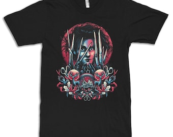 Edward Scissorhands Art T-Shirt, Tim Burton Movie Shirt, Men's Women's Sizes (EDW-963528)
