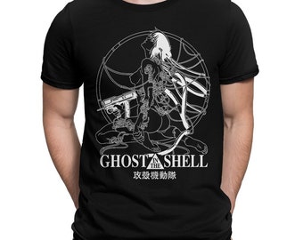 Ghost in the Shell Manga T-Shirt, Men's Women's Sizes (wtb-112)