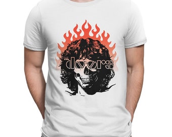 The Doors Jim Morrison Art T-Shirt, Men's Women's Sizes (wtb-047)