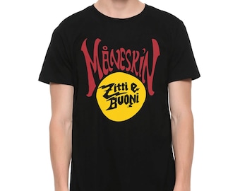 Maneskin Zitti E Buoni Art T-shirt, Men's Women's Sizes (MAN