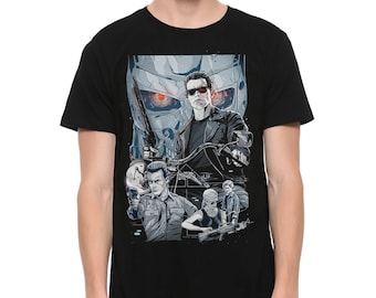 Terminator 2 Judgment Day Art T-Shirt, Men's Women's Sizes (TER-780925)