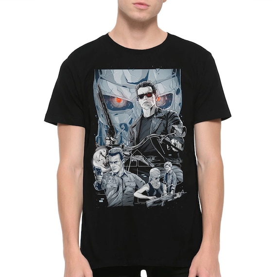 Terminator 2 Judgment Day Art T-shirt, Men's Women's Sizes (TER
