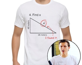 Tom Holland Find X Funny Science T-shirt, Spider-man Shirt, Men's