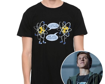 Tom Holland I Lost An Electron Science T-Shirt, Spider-Man Shirt (SPD-79211)