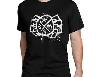 T-shirt spider-punk-logo, spider-man-shirt, heren-damesmaten (SPI-79515)