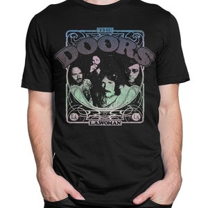 The Doors L.A. Woman T-Shirt, Jim Morrison Shirt, Men&#39;s Women&#39;s Sizes (wtb-089)