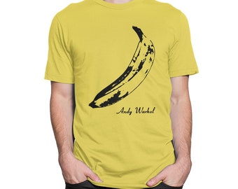 Banana by Andy Warhol T-Shirt, Men's Women's Sizes (wtb-022)