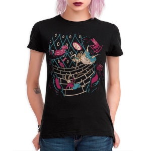 Alice in Wonderland T-Shirt, Men&#39;s Women&#39;s Sizes (wtb-107)