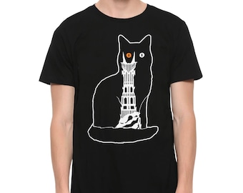 Cat Sauron Funny T-Shirt, Men's Women's Sizes (LOR-45352)