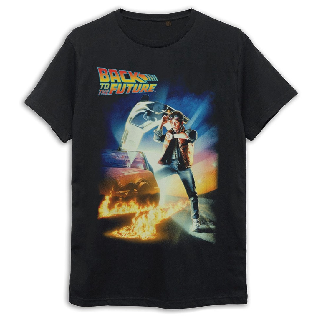 Back to the Future Marty Mcfly T-shirt, Men's Women's Sizes (BAC-570200 ...